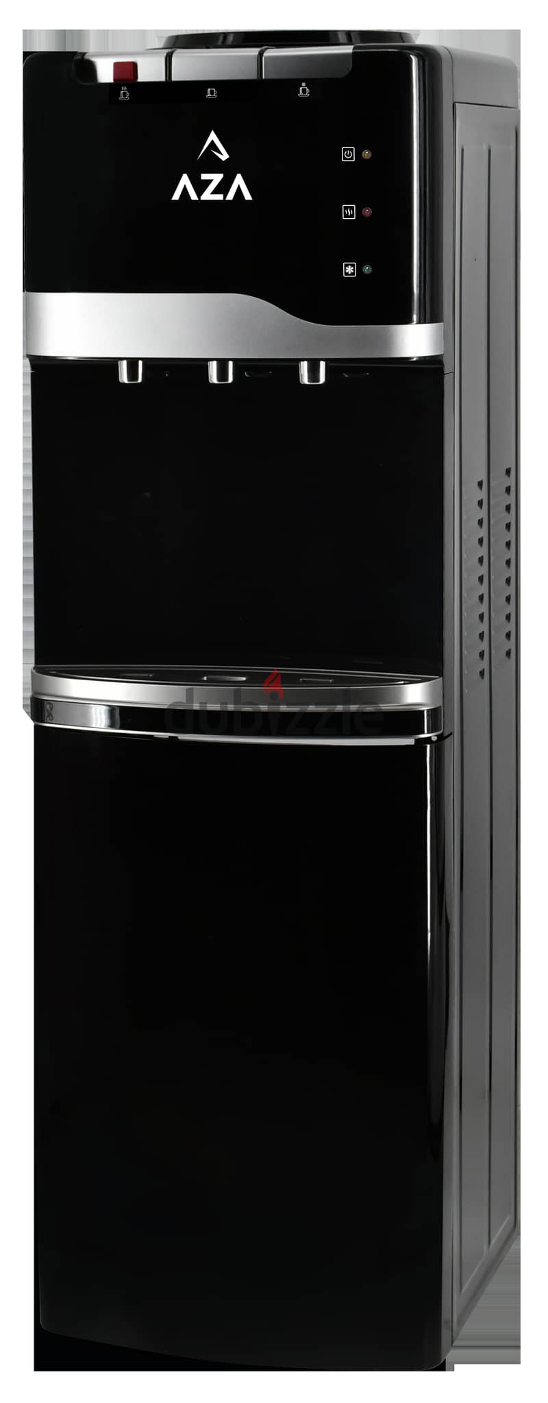 AZA WATER COOLER DISPENSER WITH CABINET WHITE, BLACK, SILVER براد مياه 1