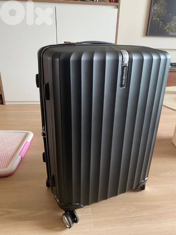 Luggage Samsonite Enow Spinner 69/25 EXP Black 0