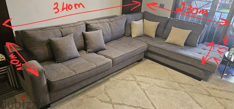 Living Room 3.4m x 2.3m 1