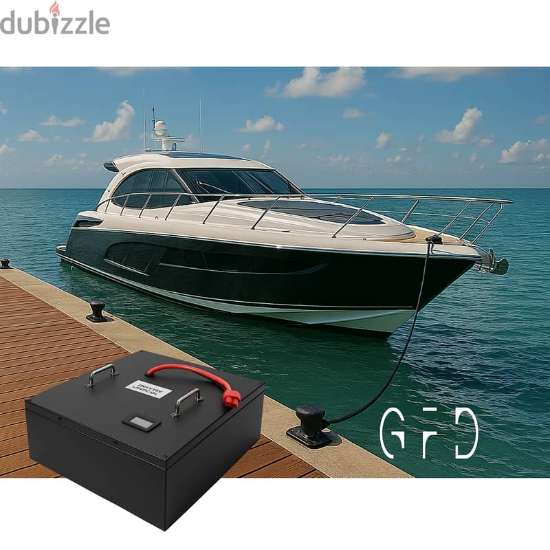 12V 24V 48V Long-Life Lithium Battery for Solar Power on Sailboats 0