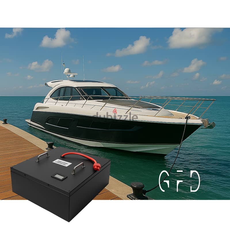 12V 24V 48V Marine LiFePO4 Lithium Battery for Hybrid Solar Yachts 0