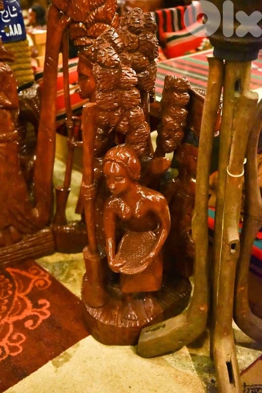 More than 70 wooden statues 5