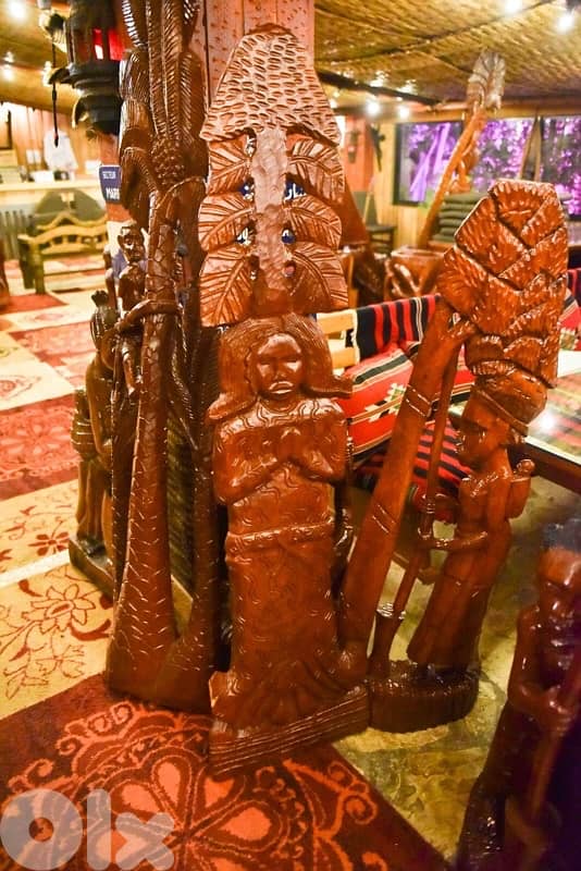 More than 70 wooden statues 6