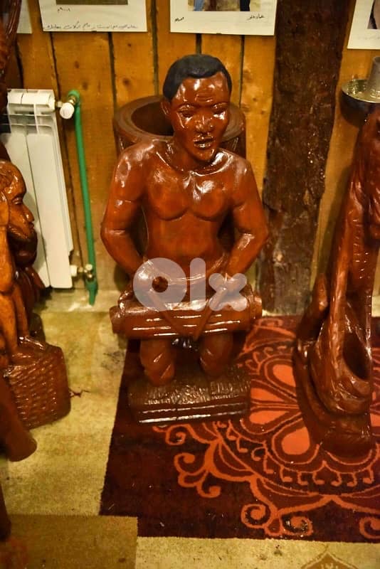More than 70 wooden statues 11