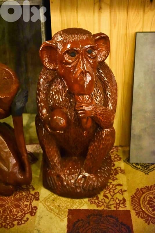 More than 70 wooden statues 12