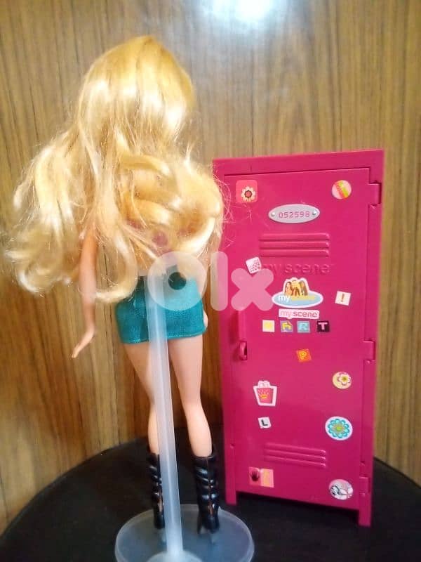 BARBIE MY SCENE BACK TO SCHOOL+SECRET LOCKER Closet Mattel Great doll 1