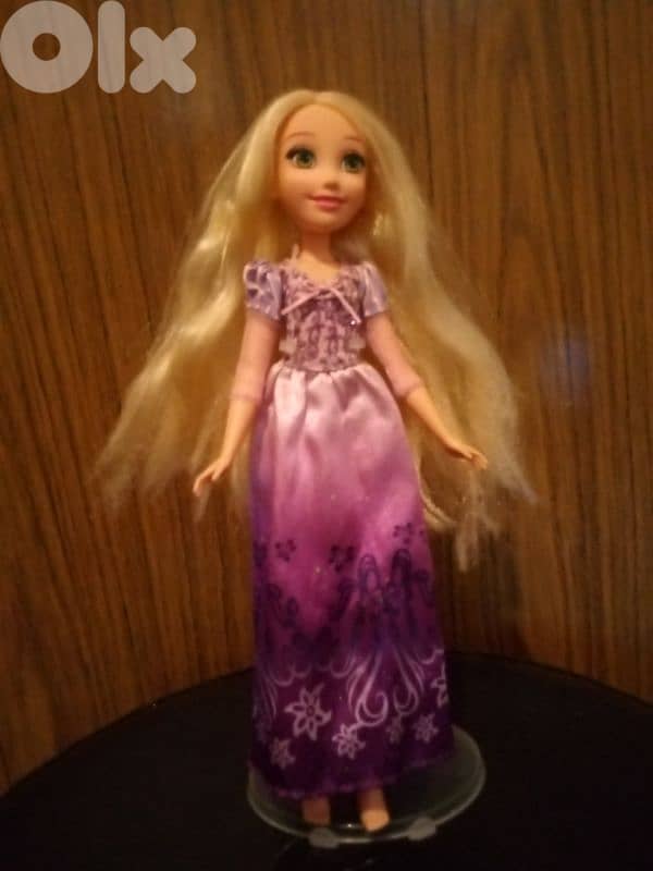Princess RAPUNZEL TANGLED As new DISNEY Hasbro dressed doll=20$ 0