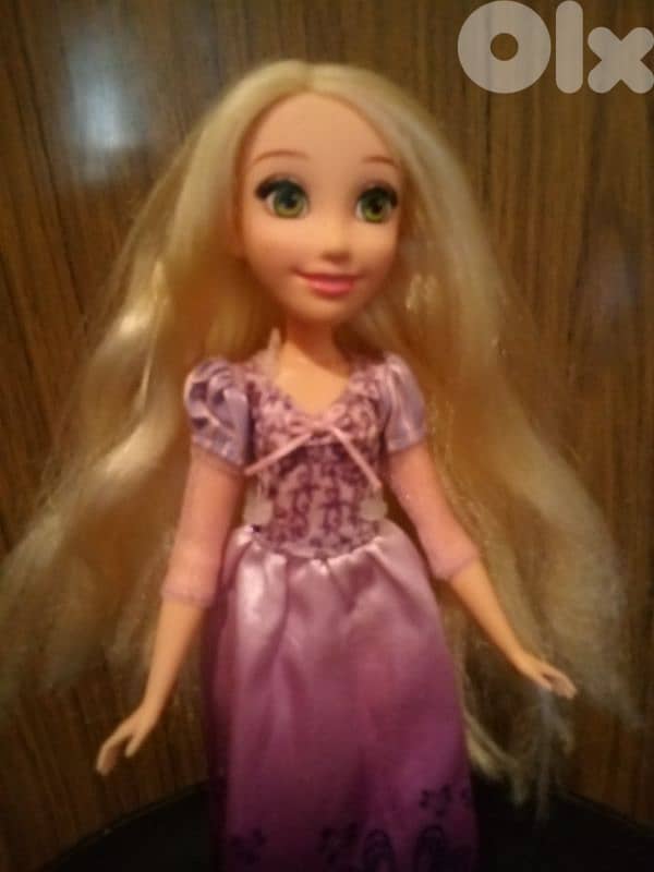 Princess RAPUNZEL TANGLED As new DISNEY Hasbro dressed doll=20$ 1
