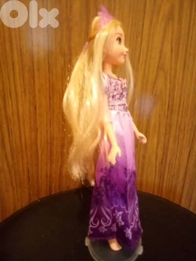 Princess RAPUNZEL Disney TANGLED Hasbro Great doll +Crown=22$
