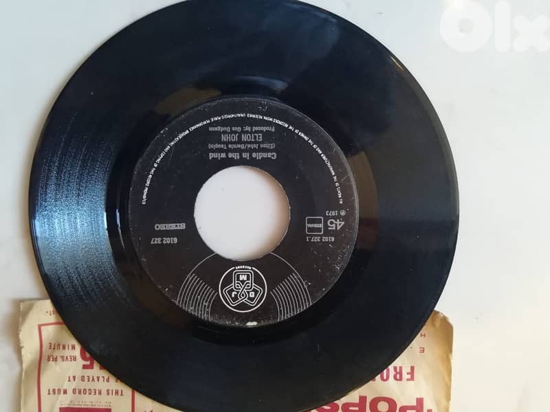 Elton John – Candle In The Wind  45t 7" 0