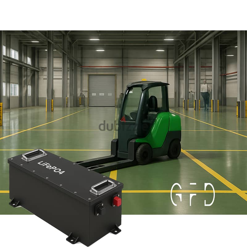 Industrial-Grade 1224V/48V Lithium Battery for Electric Forklifts 0