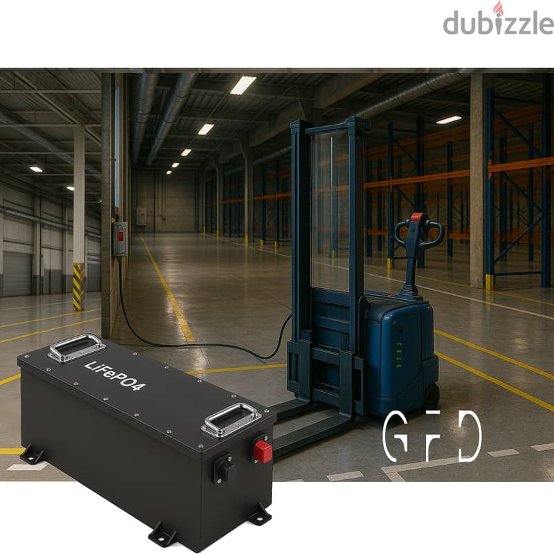 12V 24V 48V Industrial LiFePO4 Battery for Narrow Aisle Forklifts 0