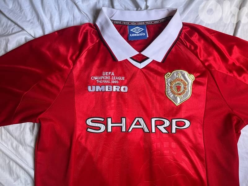 Manchester United Scholes 18 the big final jersey 0