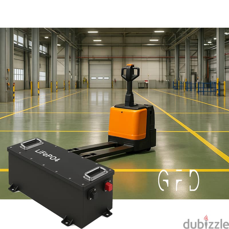 Automatic Forklift Industrial 12V/24V/48V LiFePO4 Lithium Battery 0