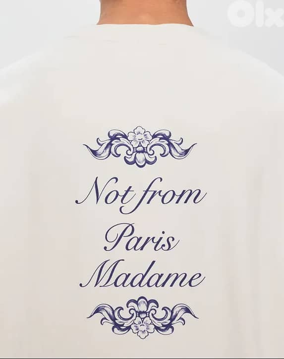 Drôle de Monsieur Le Tee NOT FROM PARIS MADAME (M) 7