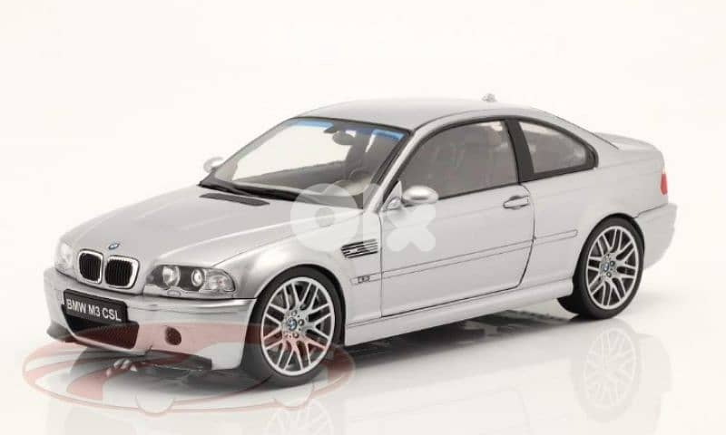 BMW M3 CSL (E46) diecast car model 1;18 0