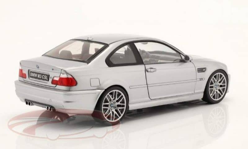 BMW M3 CSL (E46) diecast car model 1;18 2