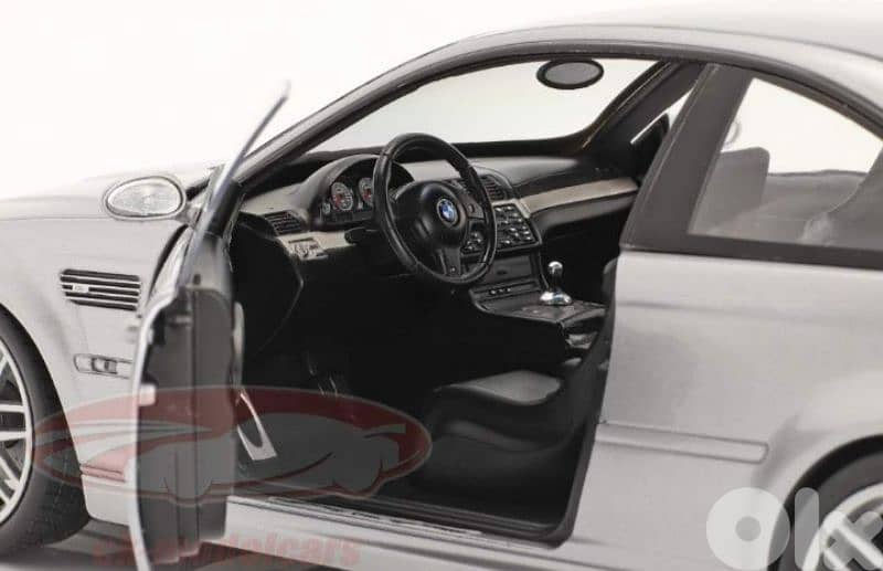 BMW M3 CSL (E46) diecast car model 1;18 4