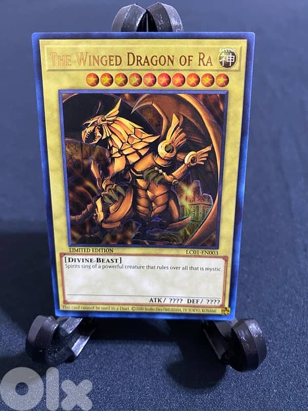 Yu-Gi-Oh! English Bundle God Cards, Blue Eyes, Dark Magician Yugioh 5