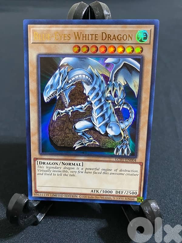 Yu-Gi-Oh! English Bundle God Cards, Blue Eyes, Dark Magician Yugioh 7