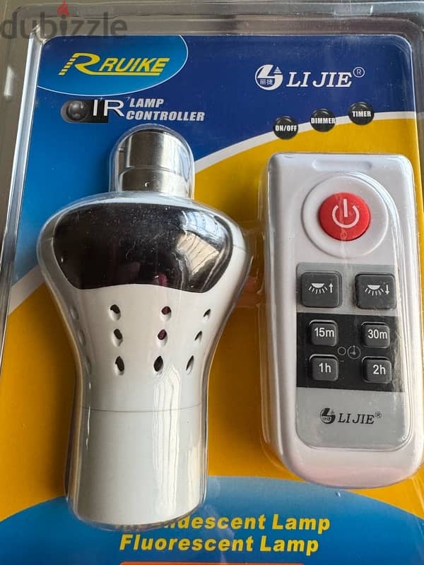 Remote control dimmer and timing for lamps 1
