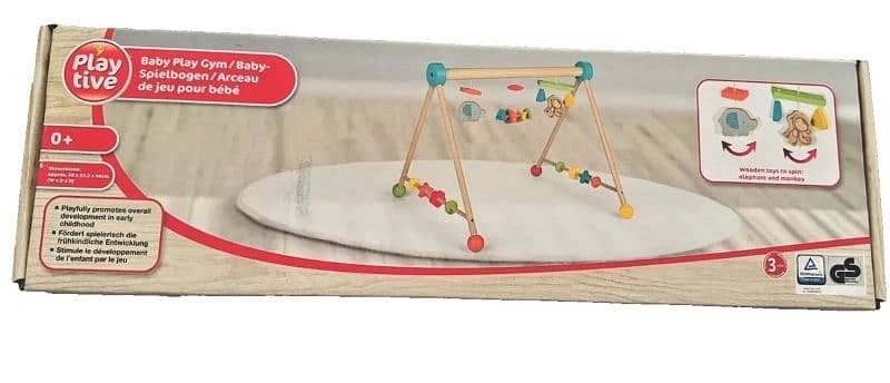 playtive real wood play trapez for babies 1