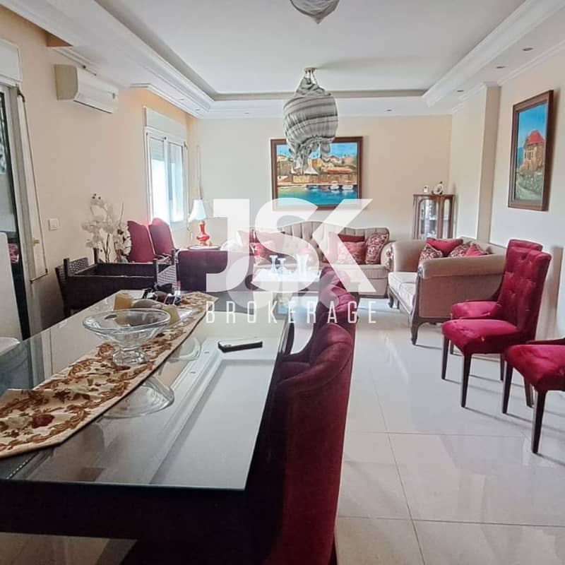 L18022- 3-Bedroom Apartment For Sale in A Prime Location in Jbeil 0