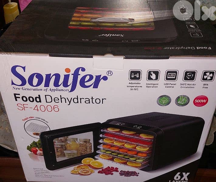 Sonifer food dehydretor / مجفف طعام و فواكه 2