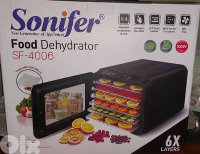 Sonifer food dehydretor / مجفف طعام و فواكه