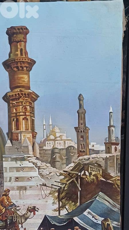 لوحة رسم زيتي روسيّة 4