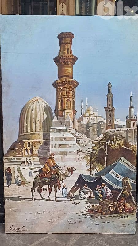 لوحة رسم زيتي روسيّة 8