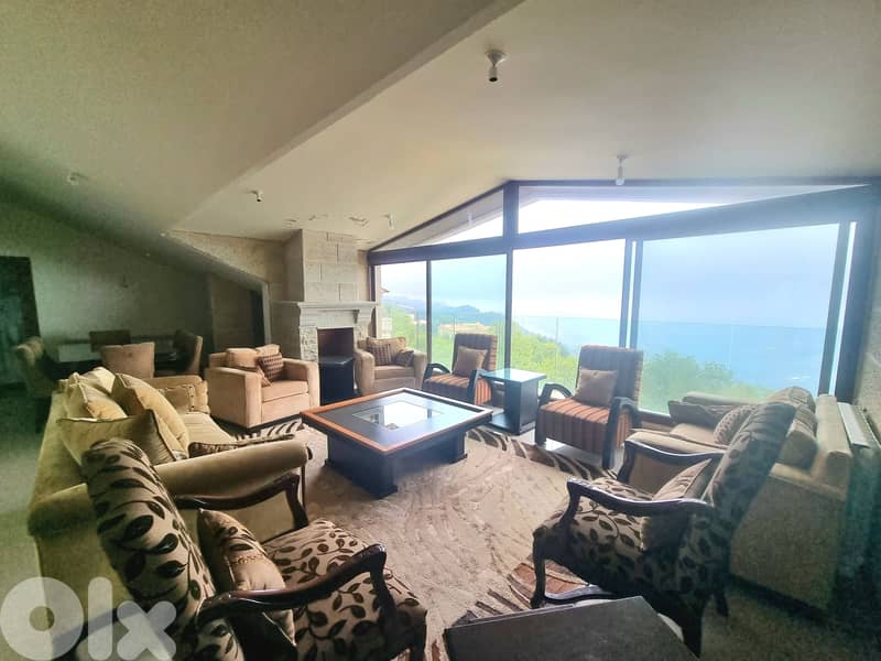 Luxurious Villa+Panoramic View 4 Sale in Sawfar -فيلا للبيع في صوفر 0
