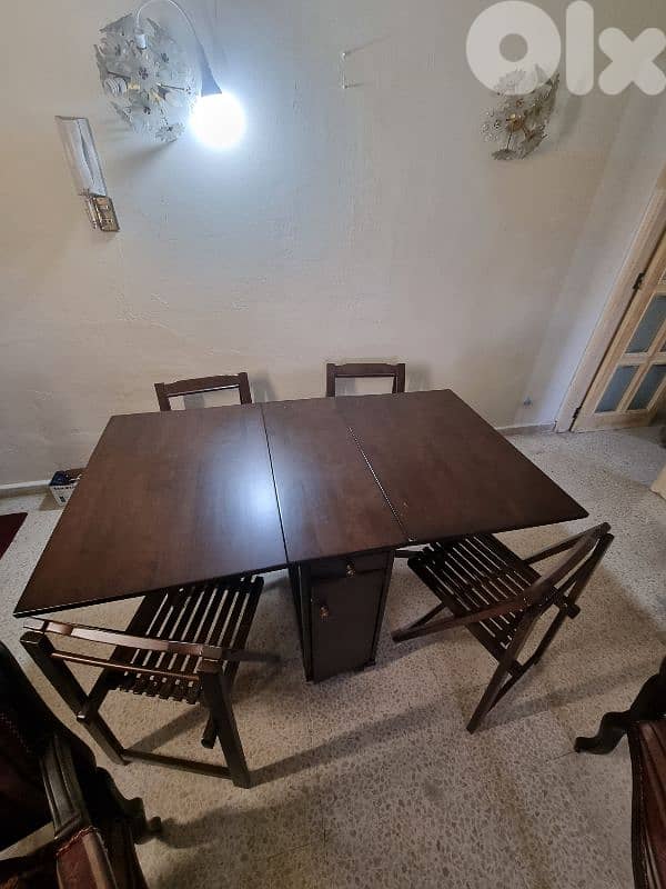 wooden expandable table 3