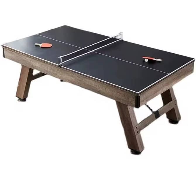 Pool table Billiard 8 ft with table tennis + dinning top (3 in 1) 1