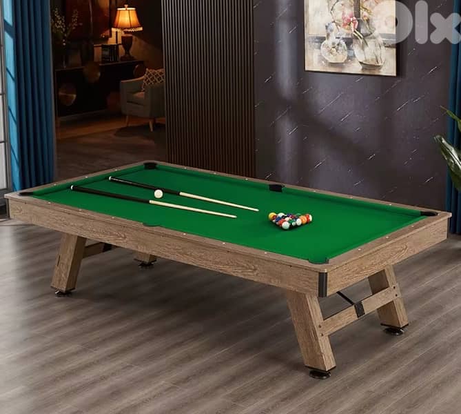 Pool table Billiard 8 ft with table tennis + dinning top (3 in 1) 3