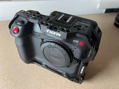 canon c70 / canon speedbooster / cage