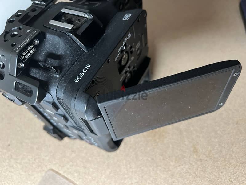 canon c70 / canon speedbooster / cage 3