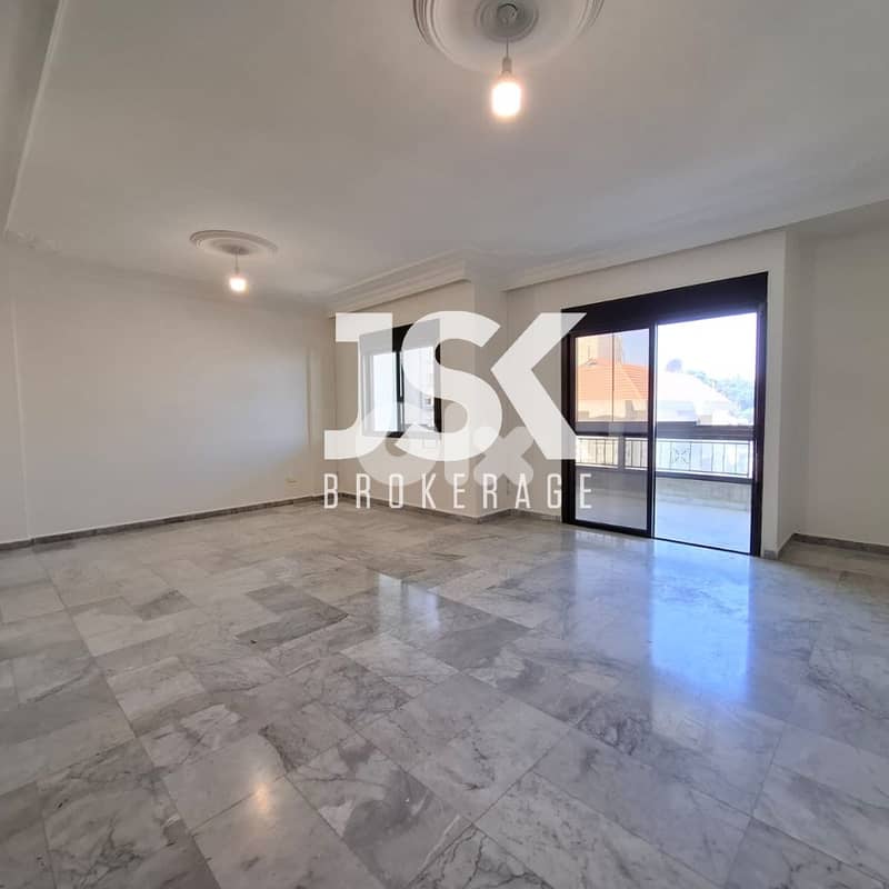 L18056- Spacious Apartment For Rent in Ain El Rihani 0
