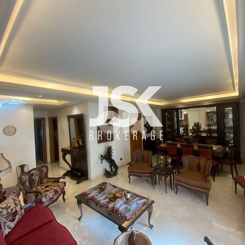 L18067- Furnished Apartment For Sale in Qornet El Hamra 0