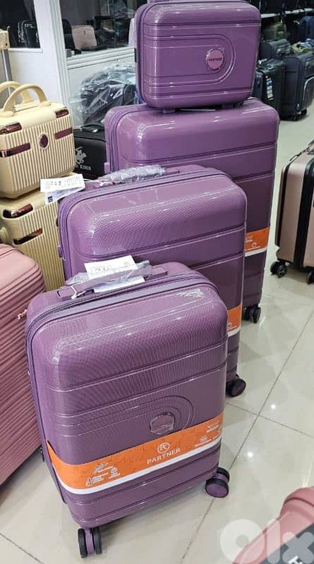 Swiss Partner Set travel bags Suitcases unbreakable 1