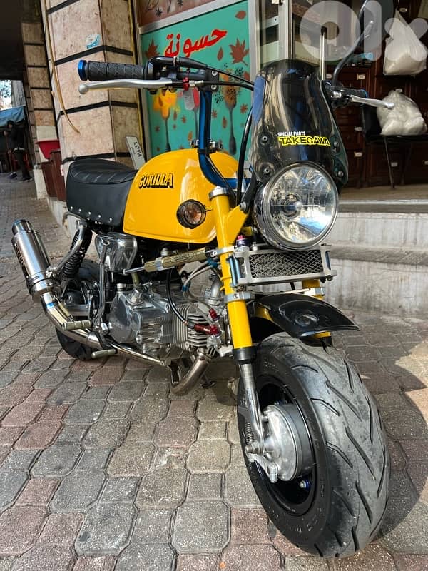 Honda Gorilla 124 cc Takegawa tuned performed 1