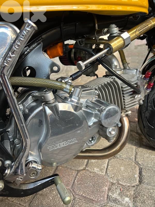 Honda Gorilla 124 cc Takegawa tuned performed 11