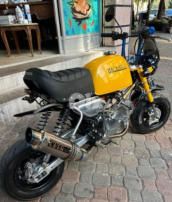 Honda Gorilla 124 cc Takegawa tuned performed 15