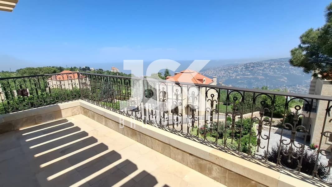 L18073-Fully Furnished Decorated Villa For Rent in Bikfaya 0