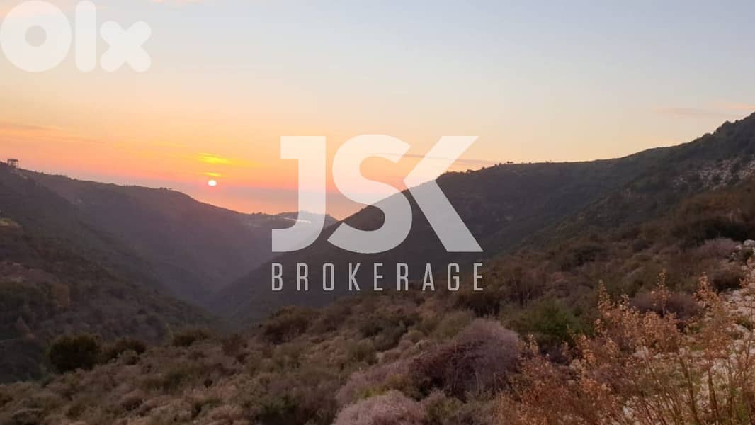 L18075-Land For Sale in Ghalboun Town With Seaview 0