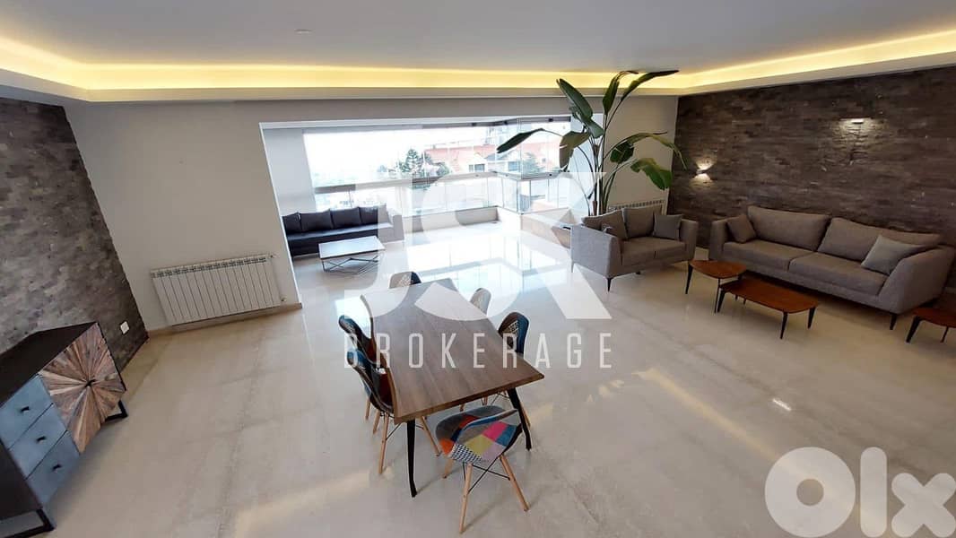 L18080-Fully Furnished Duplex With Terrace For Sale in Mansourieh 0
