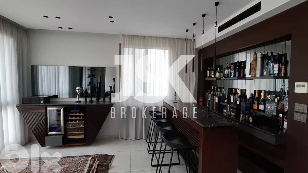 L18083-Fully Furnished Decorated High-End Apartment For Sale in Bsalim 0