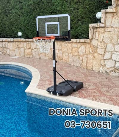 80$ basketball stand hoop (swimming pool mode)