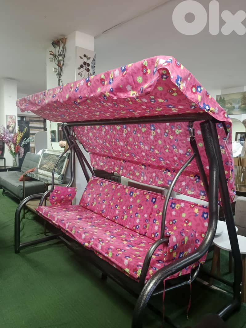 مرجوحة مع فرش IRON SWING 0