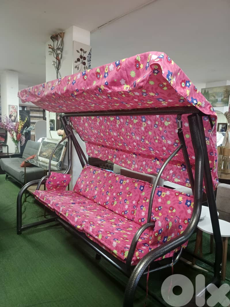 مرجوحة مع فرش IRON SWING 1